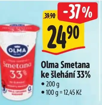 Albert Olma Smetana ke šlehání 33% nabídka