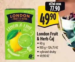 Albert London Fruit & Herb Čaj nabídka