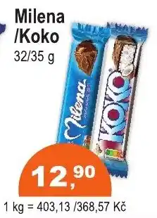 COOP DISKONT Milena/koko nabídka