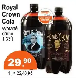 COOP DISKONT ROYAL CROWN Cola nabídka