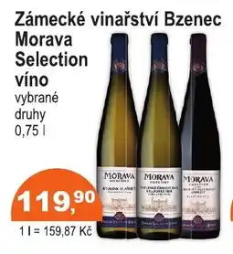 COOP DISKONT Zámecké vinařství bzenec morava selection víno nabídka