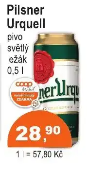 COOP DISKONT Pilsner urquell nabídka