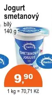 COOP DISKONT Jogurt smetanový nabídka