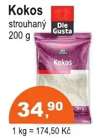 COOP DISKONT Kokos nabídka