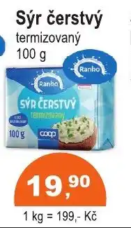 COOP DISKONT Sýr čerstvý nabídka