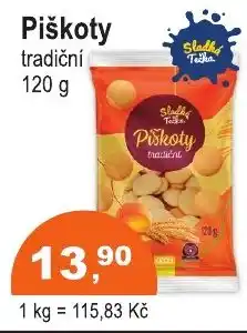 COOP DISKONT Piškoty nabídka