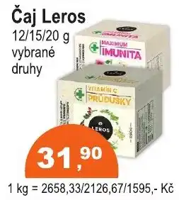 COOP DISKONT Čaj leros nabídka