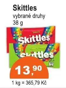 COOP DISKONT Skittles nabídka