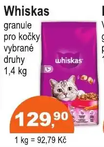 COOP DISKONT Whiskas nabídka