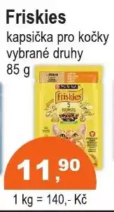 COOP DISKONT Friskies nabídka