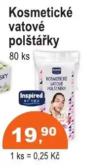 COOP DISKONT Kosmetické vatové polštářky nabídka
