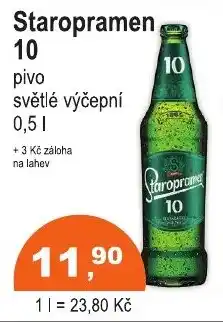 COOP DISKONT STAROPRAMEN 10 nabídka