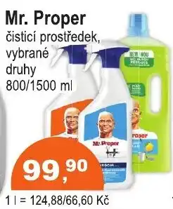 COOP DISKONT Mr. proper nabídka