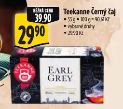 Albert Teekanne Černý čaj nabídka