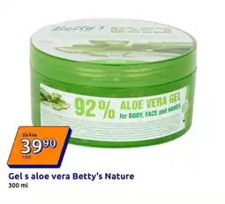 Action Gel s aloe vera betty's nature nabídka