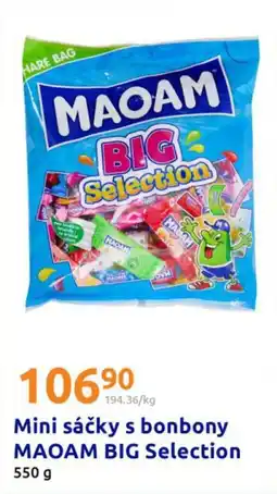 Action Mini sáčky s bonbony maoam big selection nabídka