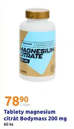 Action Tablety magnesium citrát bodymass nabídka
