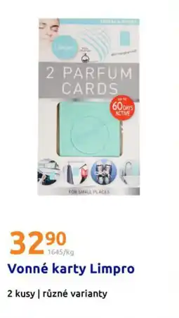 Action Vonné karty limpro nabídka