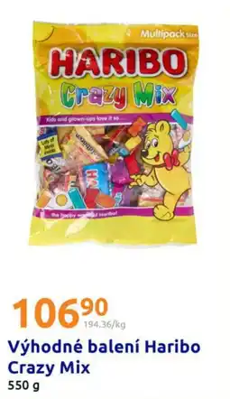 Action Výhodné balení haribo crazy mix nabídka