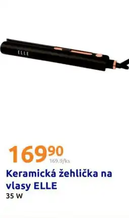 Action Keramická žehlička na vlasy elle nabídka