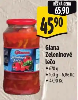 Albert Giana Zeleninové lečo nabídka