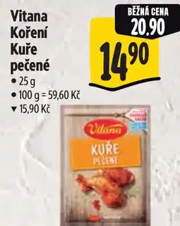 Albert Vitana Koření Kuře pečené nabídka