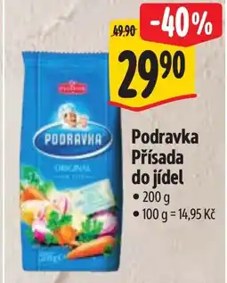 Albert Podravka Přísada do jídel nabídka