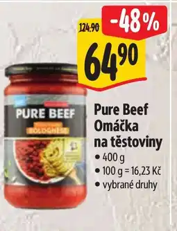Albert Pure Beef Omáčka na těstoviny nabídka
