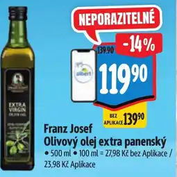 Albert Franz Josef Olivový olej extra panenský nabídka