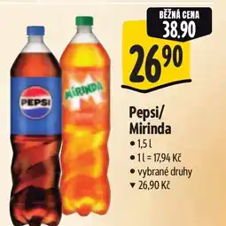 Albert Pepsi/ Mirinda nabídka