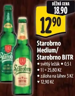 Albert Starobrno Medium/ Starobrno BITR nabídka