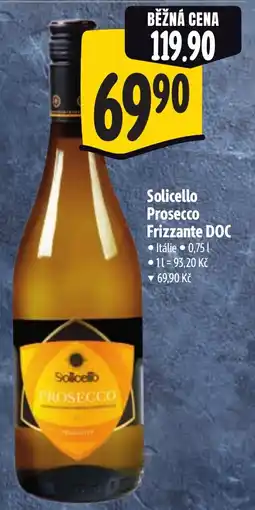 Albert Solicello Prosecco Frizzante DOC nabídka