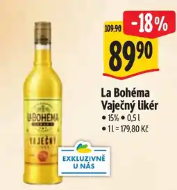 Albert La Bohéma Vaječný likér nabídka