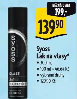 Albert Syoss Lak na vlasy nabídka