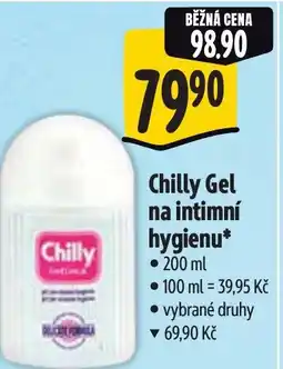 Albert Chilly Gel na intimní hygienu nabídka