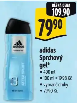 Albert Adidas Sprchový gel nabídka