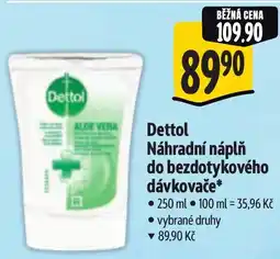 Albert Dettol Náhradní náplň do bezdotykového dávkovače nabídka