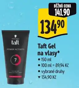 Albert Taft Gel na vlasy nabídka