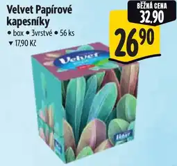 Albert Velvet Papírové kapesníky nabídka