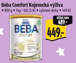 Albert Beba Comfort Kojenecká výživa nabídka