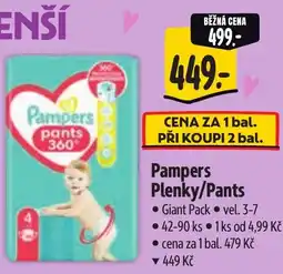 Albert Pampers Plenky/Pants nabídka