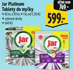 Albert Jar Platinum Tablety do myčky nabídka