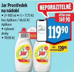 Albert Jar Prostředek na nádobí nabídka