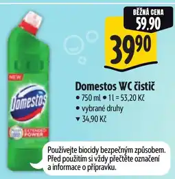 Albert Domestos WC čistič nabídka