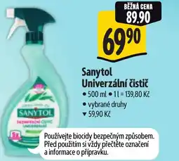 Albert Sanytol Univerzální čistič nabídka