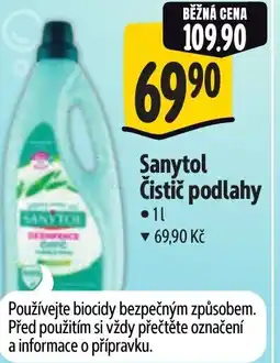 Albert Sanytol Čistič podlahy nabídka