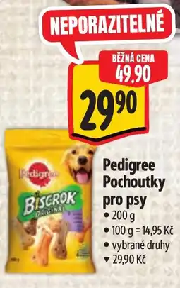 Albert Pedigree Pochoutky pro psy nabídka