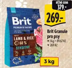Albert Brit Granule pro psy nabídka