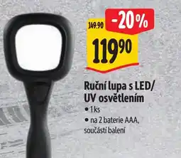 Albert Ruční lupa s LED/ UV osvětlením nabídka