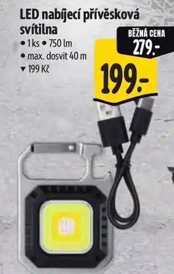 Albert LED nabíjecí přívěsková svítilna nabídka